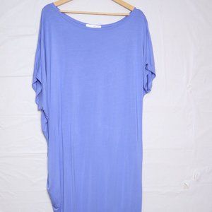 Preself women's maxi dress size 12 blue jersey pre-owned